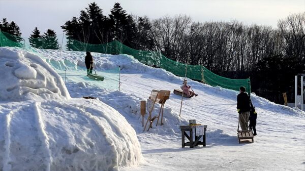 北海道開拓の村　1月イベント　鏡開き　どんど焼き